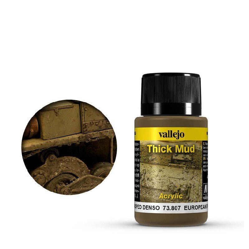 Vallejo 40ml Weathering Effects - European Mud 