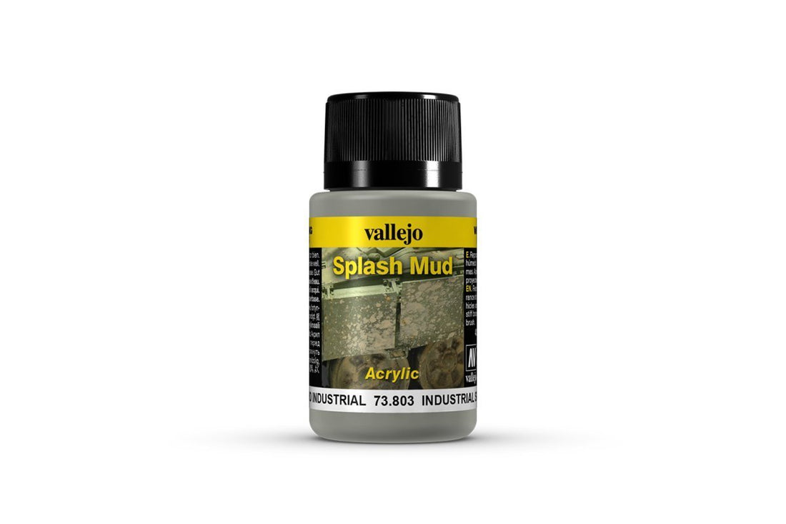 Vallejo 40ml Weathering Effects - Industrial Splash Mud 