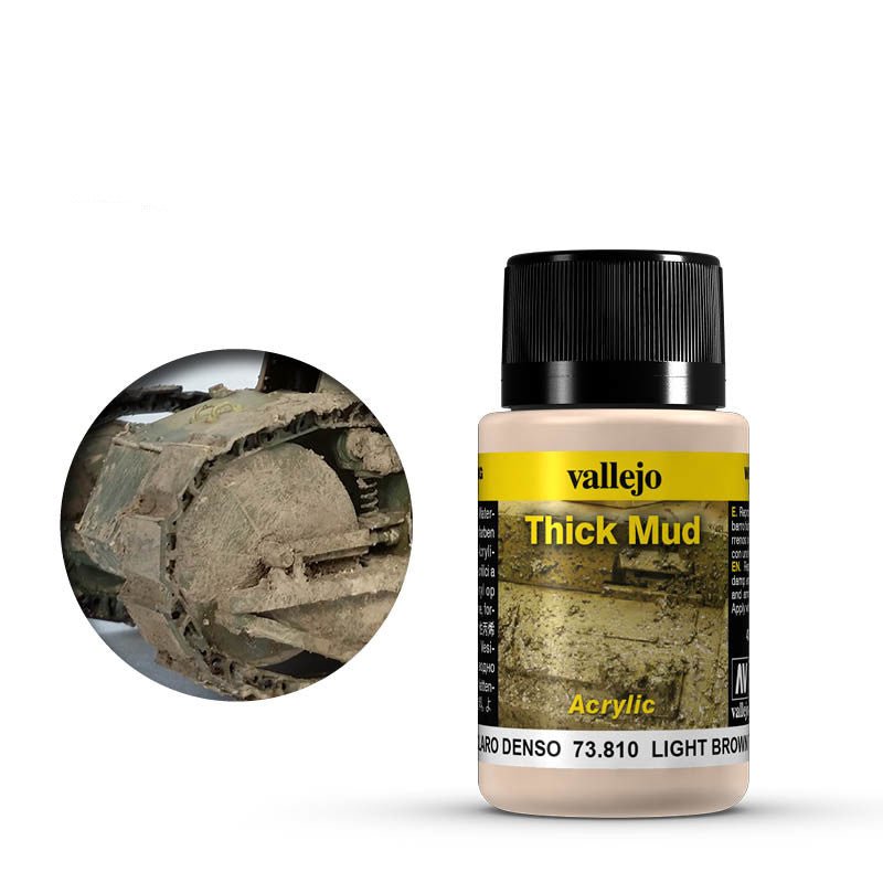 Vallejo 40ml Weathering Effects - Light Brown Mu 