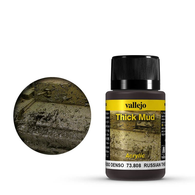 Vallejo 40ml Weathering Effects - Russian Mud 