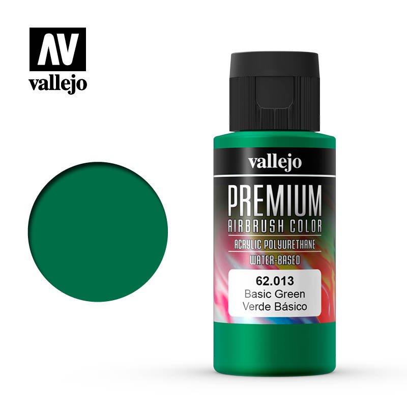 Vallejo 60ml Premium RC Color - Basic Green 