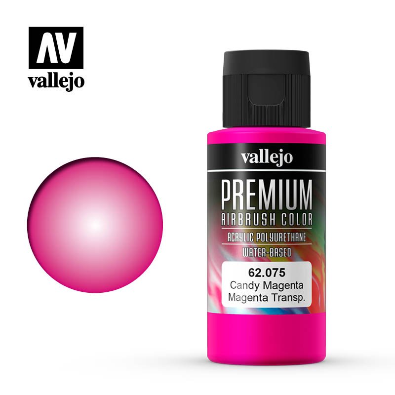 Vallejo 60ml Premium RC Color - Candy Magenta 