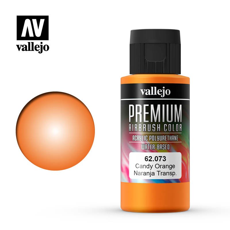 Vallejo 60ml Premium RC Color - Candy Orange 