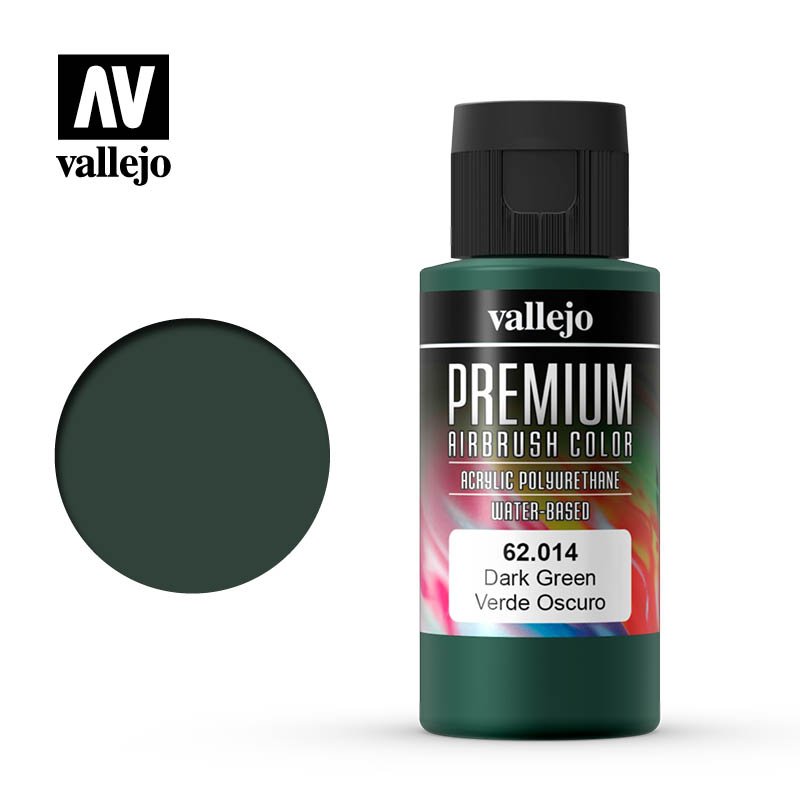 Vallejo 60ml Premium RC Color - Dark Green 