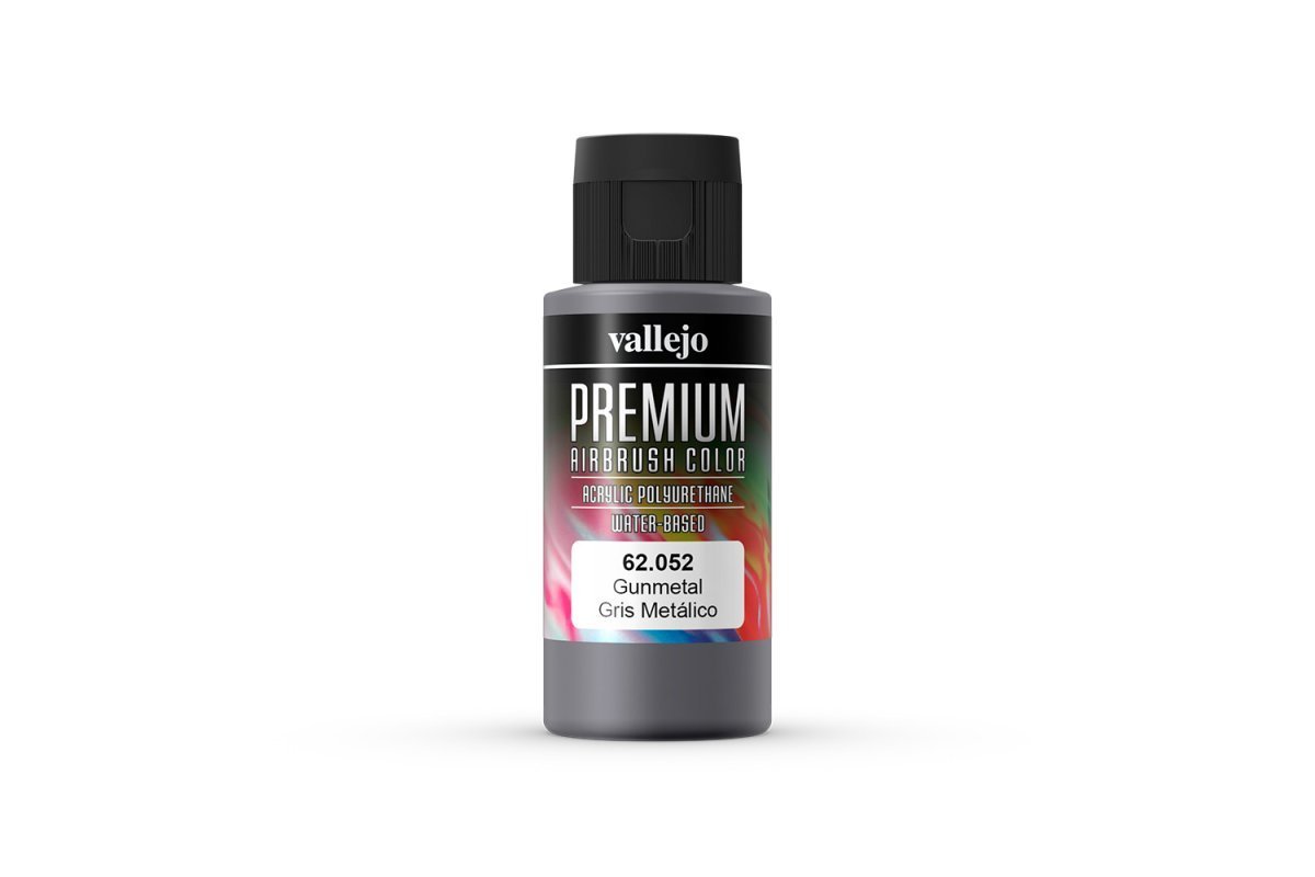 Vallejo 60ml Premium RC Color - Gunmetal 