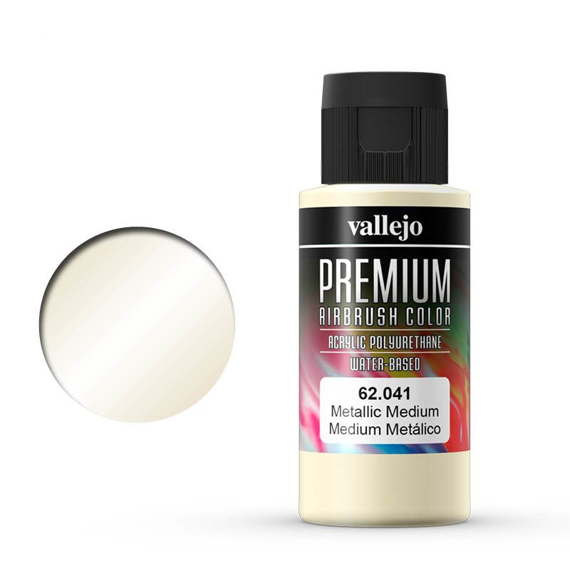 Vallejo 60ml Premium RC Color - Metallic Medium 