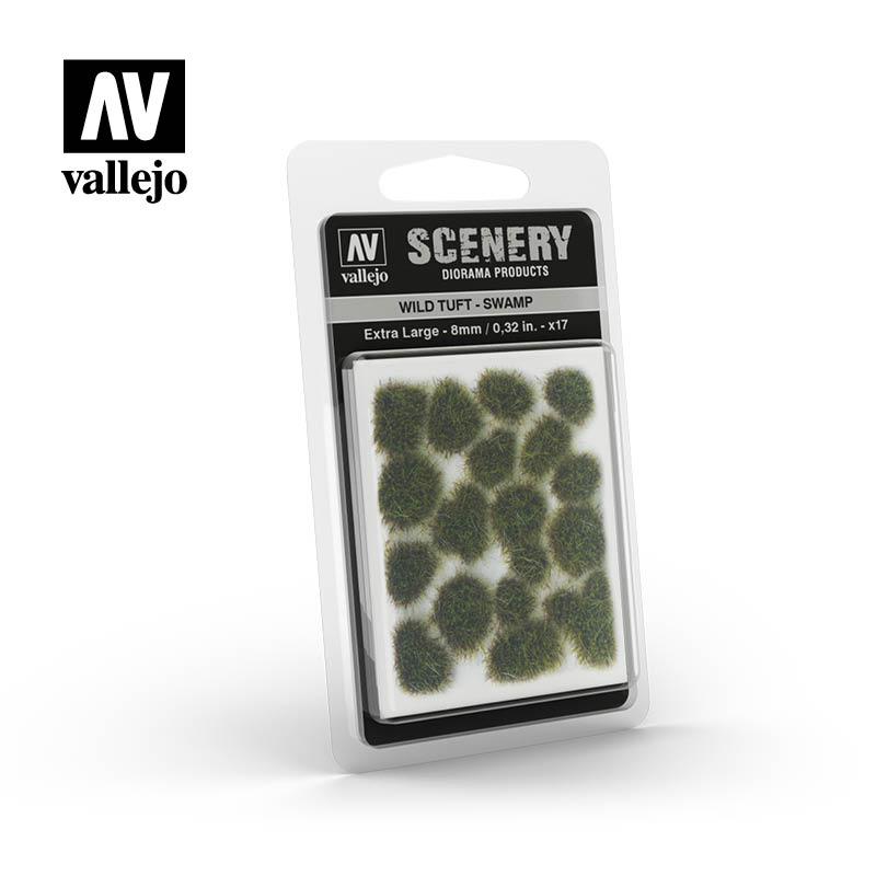 Vallejo Extra large Scenery - Wild Tuft – Swamp 