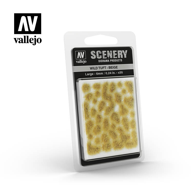 Vallejo Large Scenery - Wild Tuft – Beige 