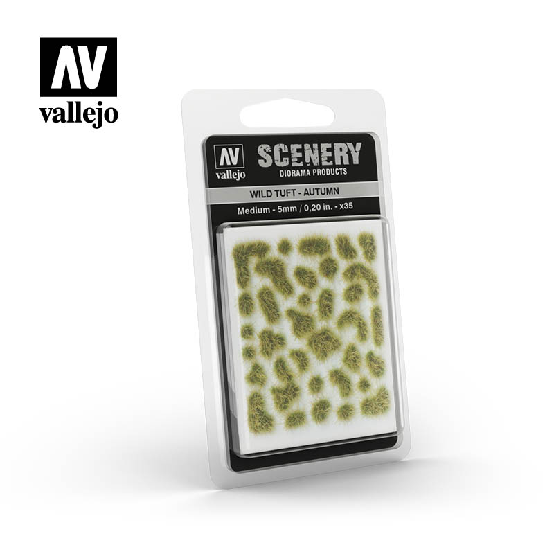 Vallejo Medium Scenery - Wild Tuft – Autumn 