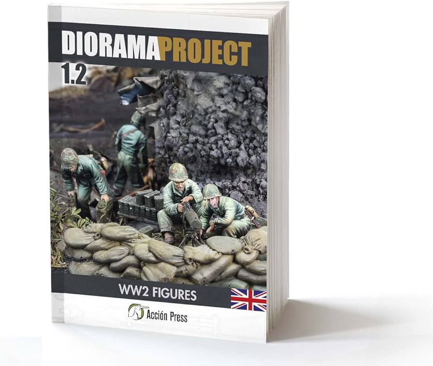 Vallejo Publications - Diorama Project 1.2 - WW2 Figures - 9788494884160 - Crystal Lotus