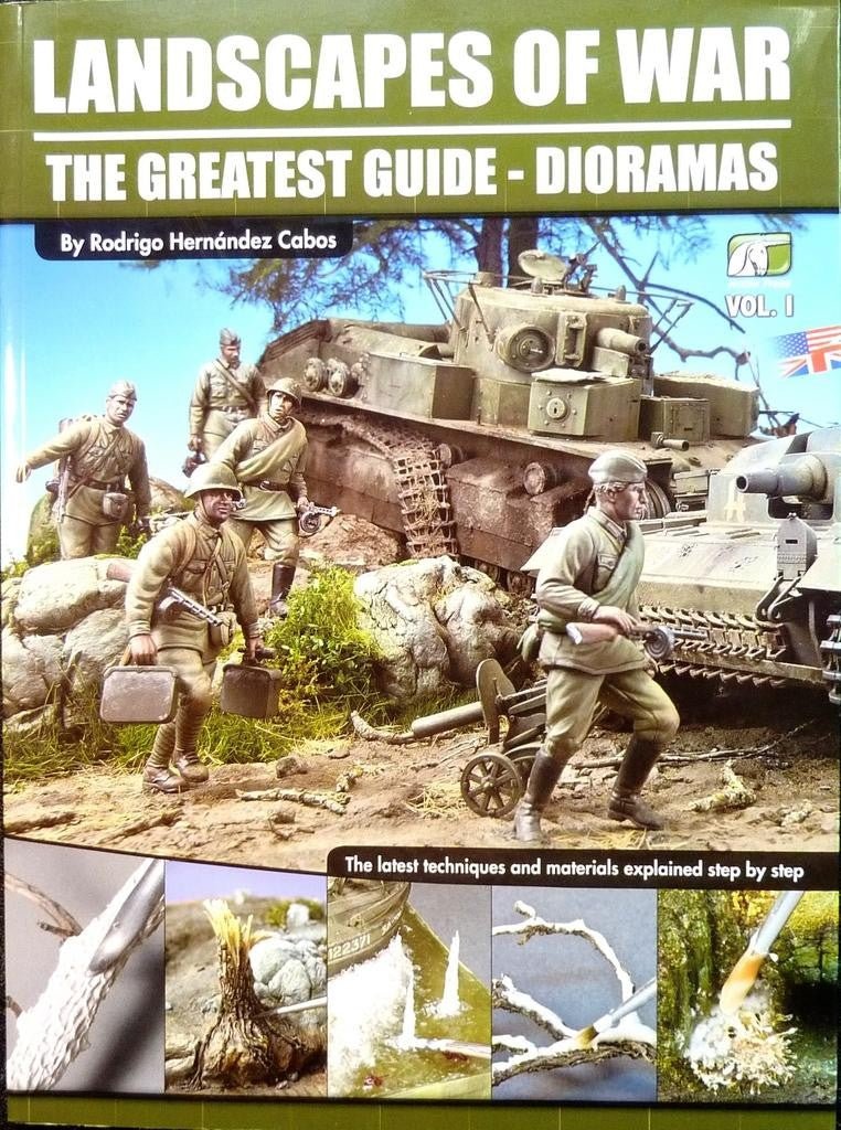 Vallejo Publications - Landscapes of War: The Greatest Guide - Dioramas Vol. 1 - 9788495464835 - Crystal Lotus