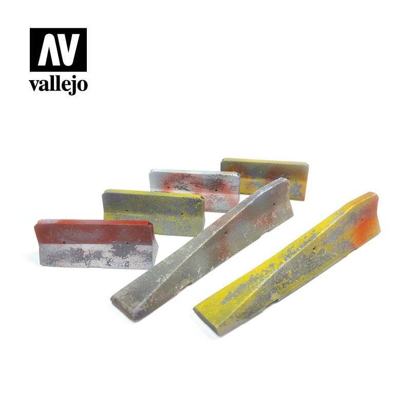 Vallejo Scenics - Urban Concrete Barriers 