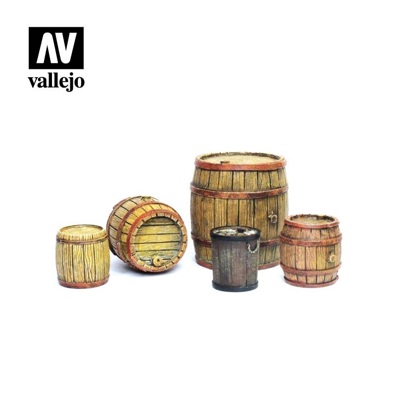 Vallejo Scenics - Wooden Barrels 