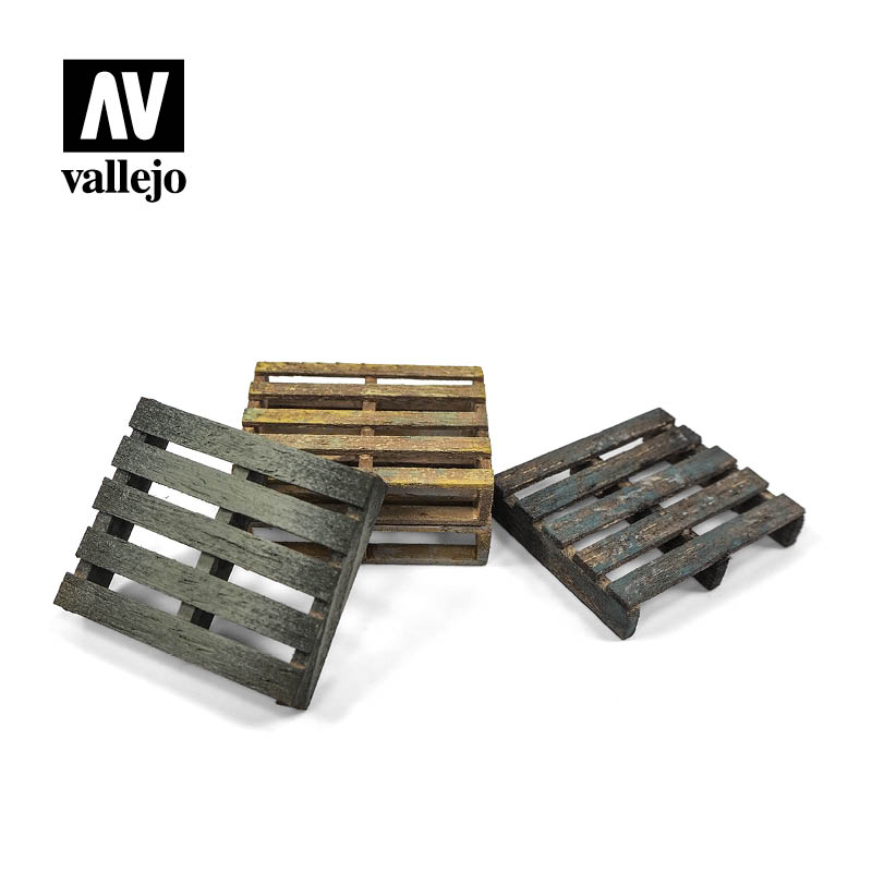 Vallejo Scenics - Wooden Pallets 