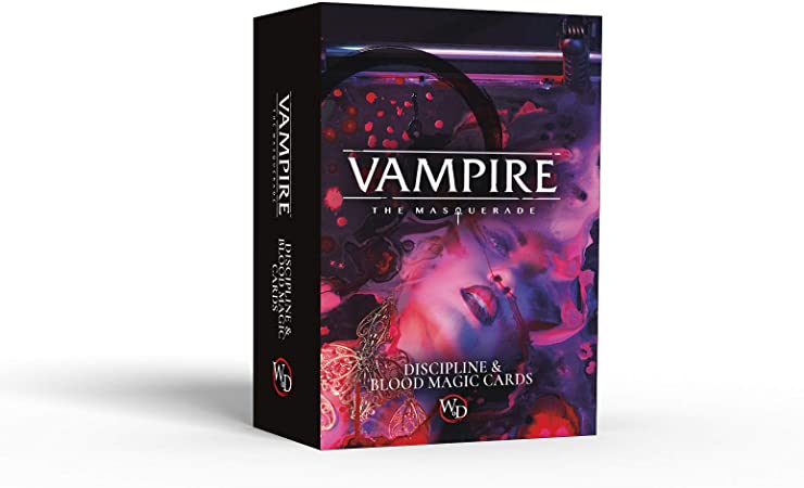 Vampire: The Masquerade, Discipline and Blood Magic Cards - 5060523343416 - CrystalLotus.eu