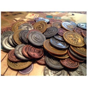 Viticulture Metal Lira Coins - 653341026507 - CrystalLotus.eu