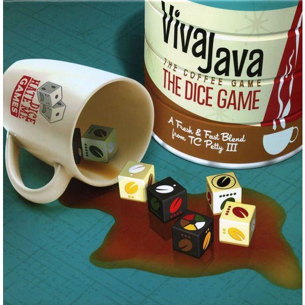 VivaJava: The Coffee Game: The Dice Game - 728028317688 - CrystalLotus.eu