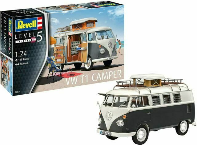 VW T1 Camper (1:24) - 4009803076744 - CrystalLotus.eu