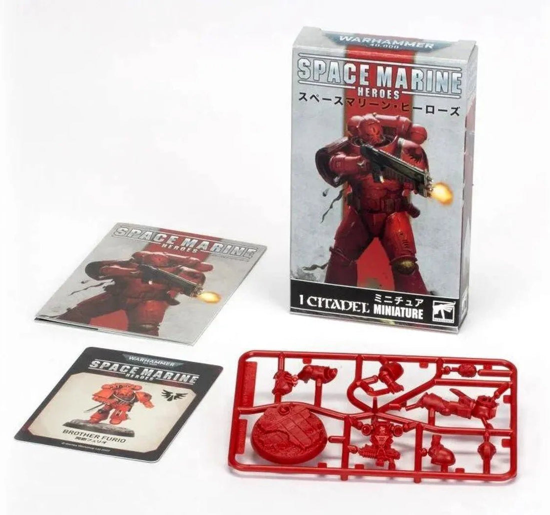 Warhammer 40.000 Space Marine Heroes Miniatures Blood Angels Collection 1 (Blind Pack) - 60121001024085 - CrystalLotus.eu