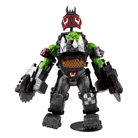 Warhammer 40k Action Figure Ork Meganob with Buzzsaw 30 cm - 787926119787 - CrystalLotus.eu