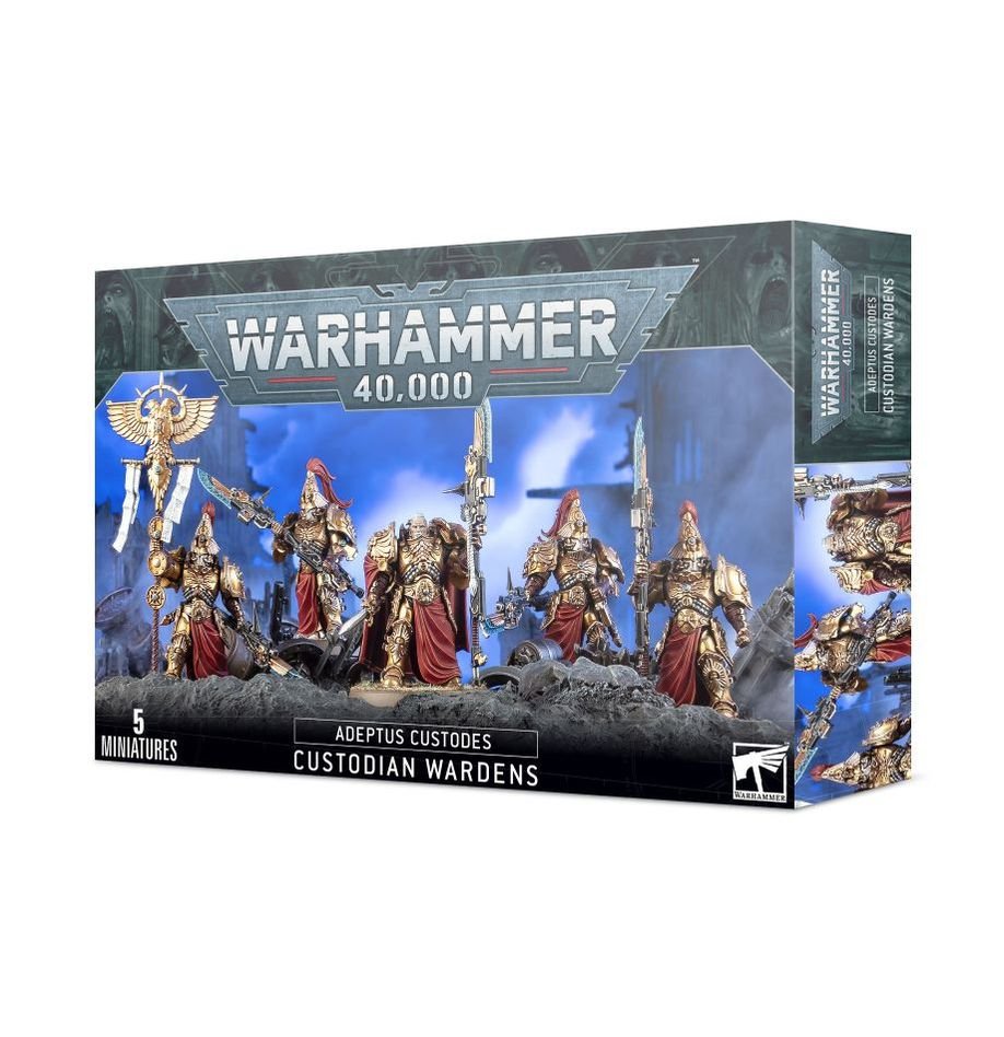 Warhammer 40K - Adeptus Custodes: Custodian Wardens (01 - 11) - 5011921172054 - Crystal Lotus