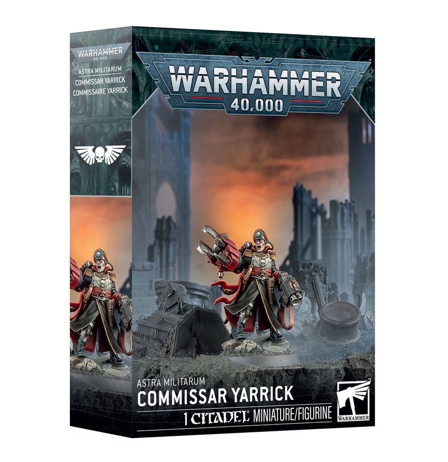 Warhammer 40K - Astra Militarum: Commissar Yarrick (47 - 56) - 5011921252305 - Crystal Lotus