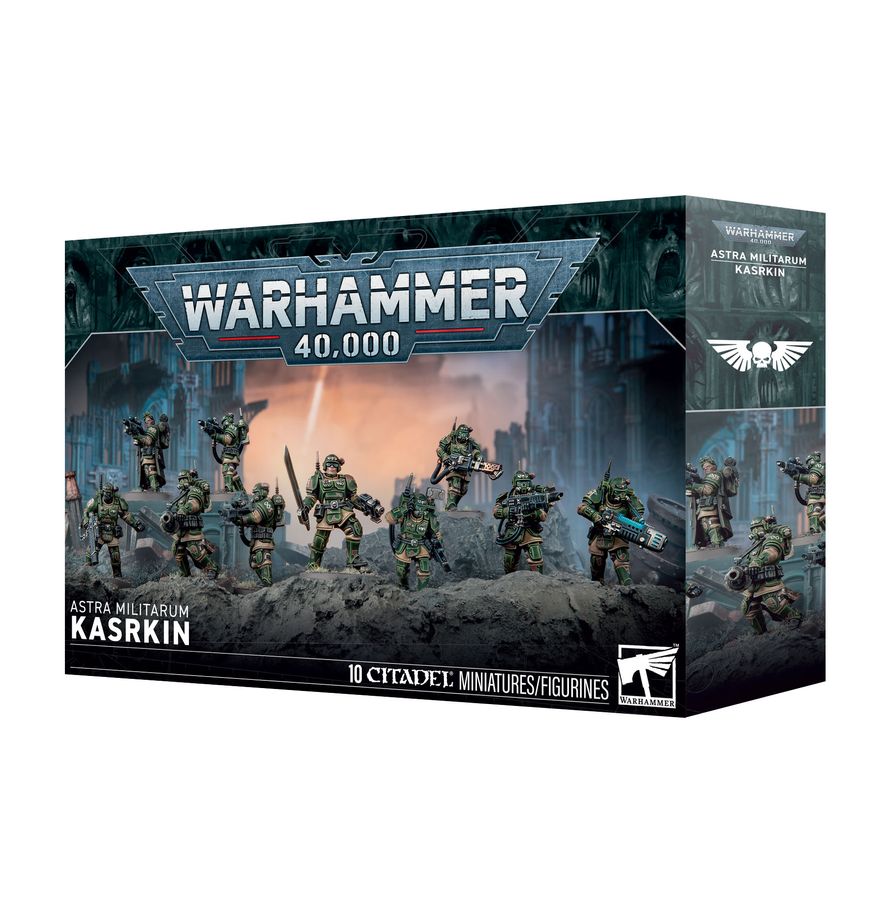 Warhammer 40K - Astra MIlitarum: Kasrkin (47-04) - 5011921273300 - Crystal Lotus