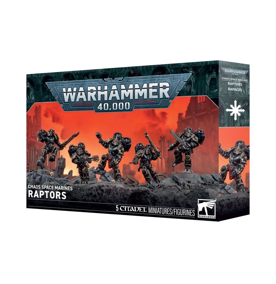 Warhammer 40K - Chaos Space Marines: Raptors (43-13) - 5011921273355 - Crystal Lotus
