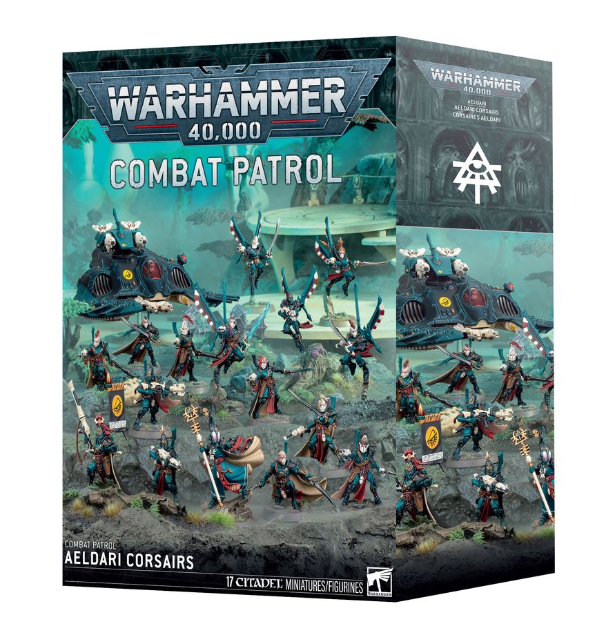 Warhammer 40K - Combat Patrol: Aeldari Corsairs (73 - 463) - 5011921251353 - Crystal Lotus