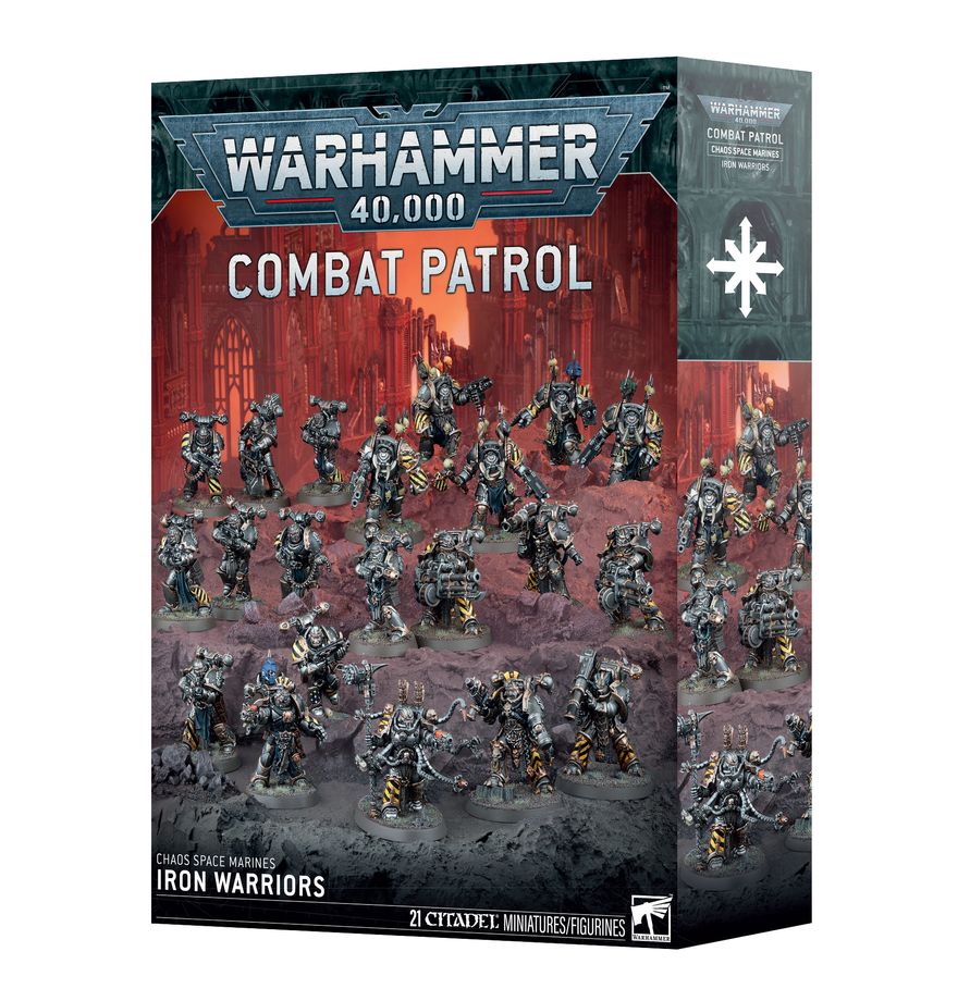 Warhammer 40K - Combat Patrol: Chaos Space Marines - Iron Warriors (73 - 434) - 5011921252206 - Crystal Lotus