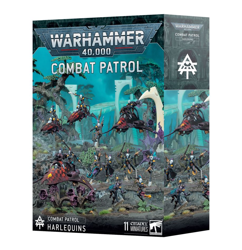 Warhammer 40K - Combat Patrol: Harlequins (73 - 581) - 5011921258383 - Crystal Lotus
