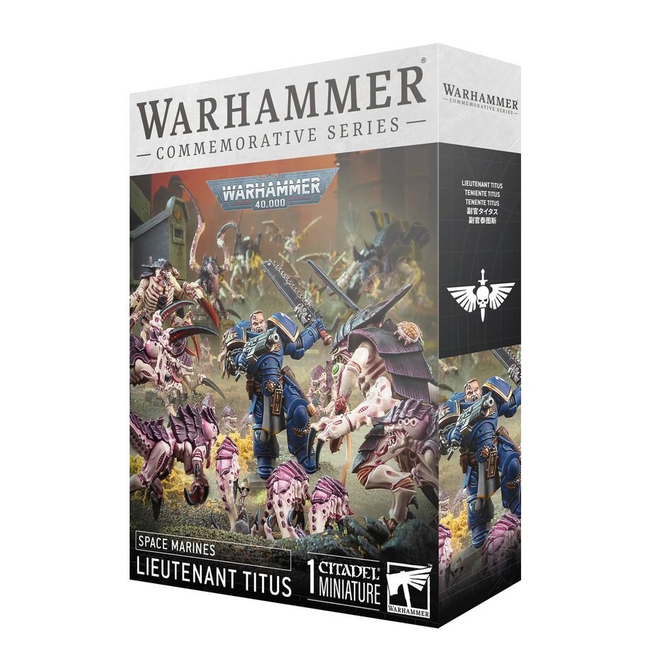 Warhammer 40K - Commemorative Series: Liutenant Titus - 5011921262953 - Crystal Lotus