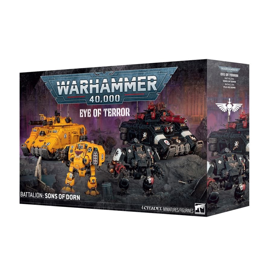 Warhammer 40K - Eye of Terror Battalion: Sons of Dorn (55 - 33) - 5011921138821 - Crystal Lotus