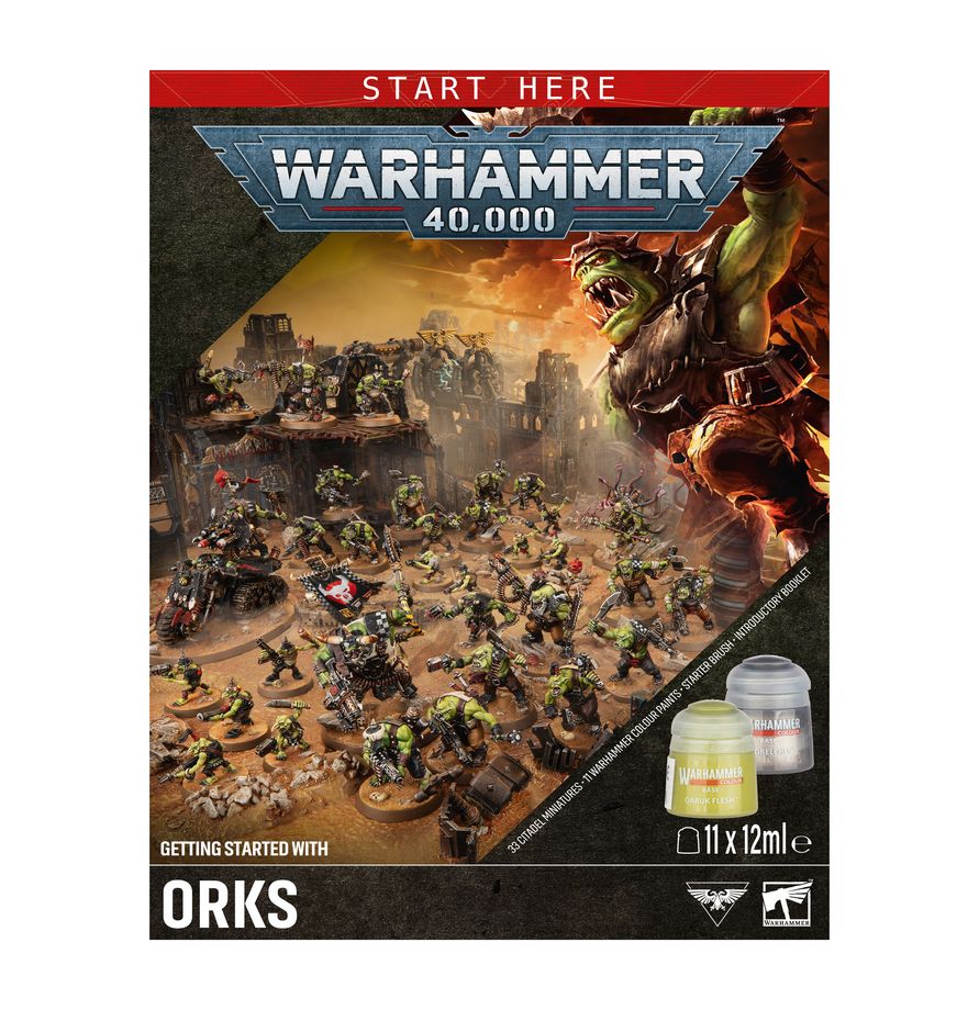 Warhammer 40K - Getting started with: Orks (60-53) - 5011921272884 - Crystal Lotus