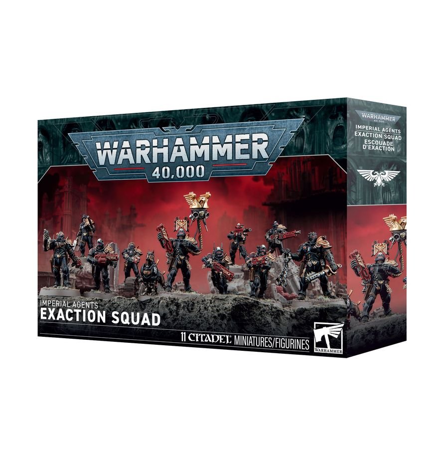 Warhammer 40K - Imperial Agents: Exaction Squad (68-29) - 5011921273317 - Crystal Lotus