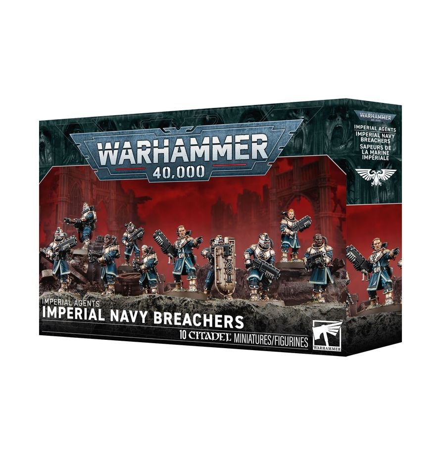 Warhammer 40K - Imperial Agents: Imperial Navy Breachers (68-30) - 5011921273294 - Crystal Lotus