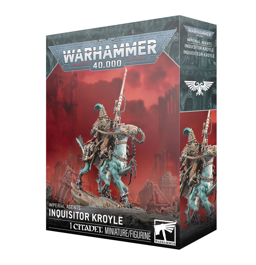 Warhammer 40K - Imperial Agents: Inquisitor Kroyle (68 - 14) - 5011921252749 - Crystal Lotus
