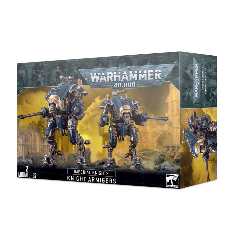 Warhammer 40K - Imperial Knights: Knight Armigers (54 - 20) - 5011921173990 - Crystal Lotus