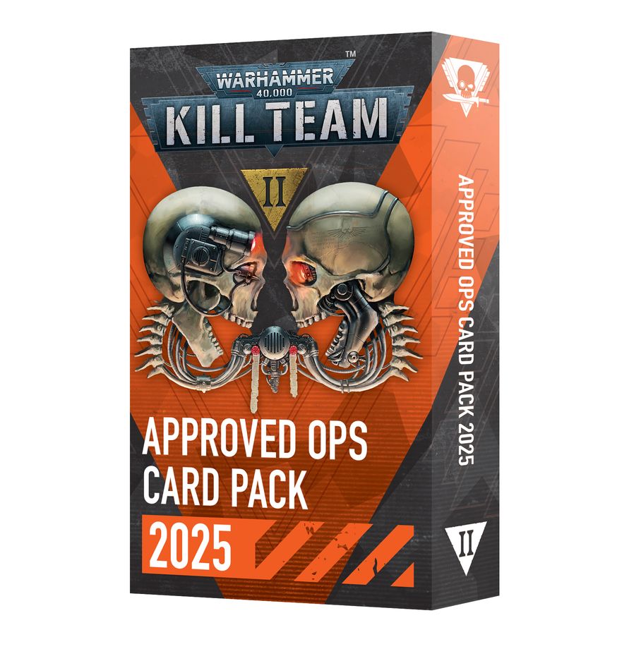 Warhammer 40K - Kill Team: Approved Ops Card Pack 2025 (English) (102 - 63) - 5011921252671 - Crystal Lotus