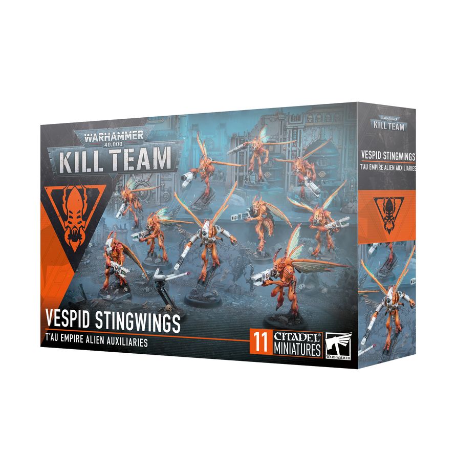 Warhammer 40K - Kill Team: Vespid Stingwings (103 - 51) - 5011921220700 - Crystal Lotus