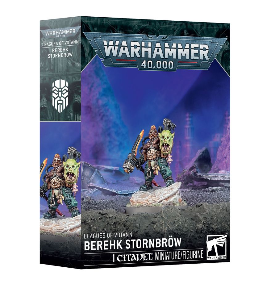 Warhammer 40K - Leagues of Votan: Berehk Stornbrow (69 - 27) - 5011921251766 - Crystal Lotus