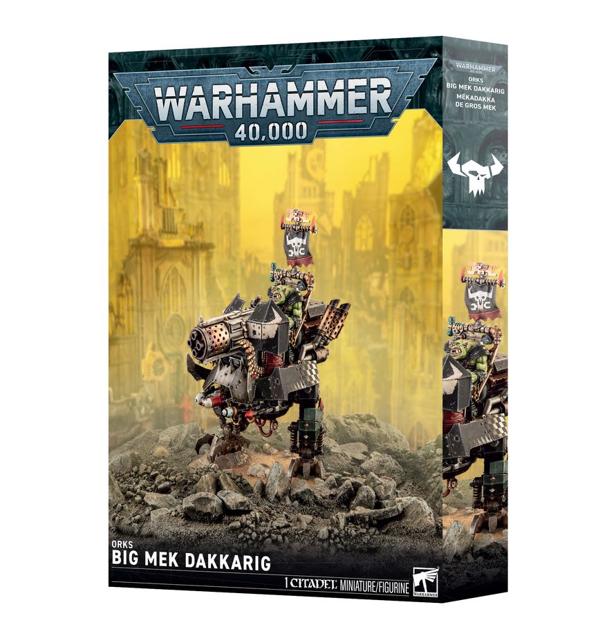 Warhammer 40K - Ork: Big Mek Dakkarig (50-81) - 5011921267040 - Crystal Lotus