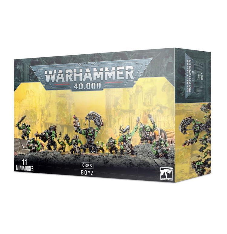 Warhammer 40K - Orks: Boyz (50 - 10) - 5011921156979 - Crystal Lotus