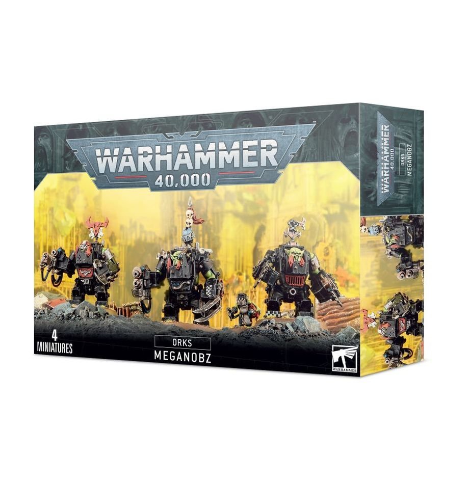 Warhammer 40K - Orks: Meganobz (50 - 08) - 5011921156955 - Crystal Lotus