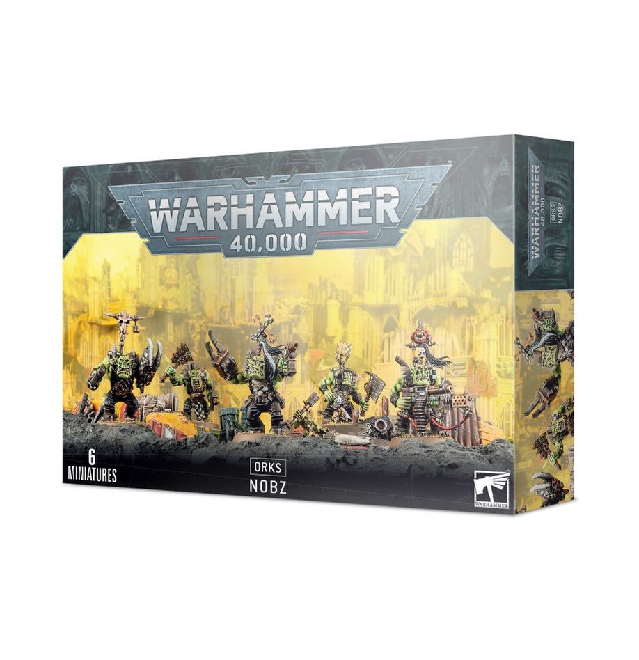 Warhammer 40K - Orks: Nobz (50 - 12) - 5011921157006 - Crystal Lotus
