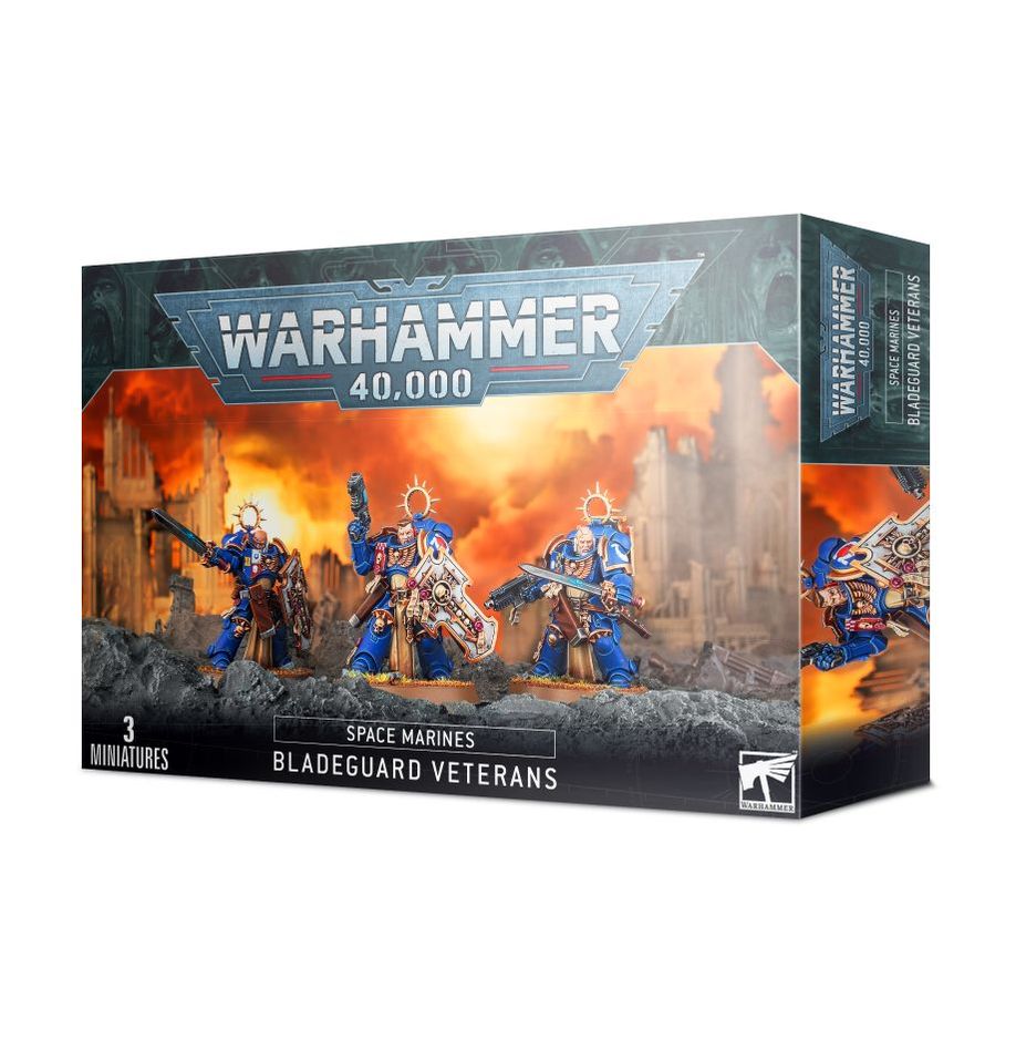 Warhammer 40K - Space Marines Bladeguard Veterans (48 - 44) - 5011921138630 - Crystal Lotus