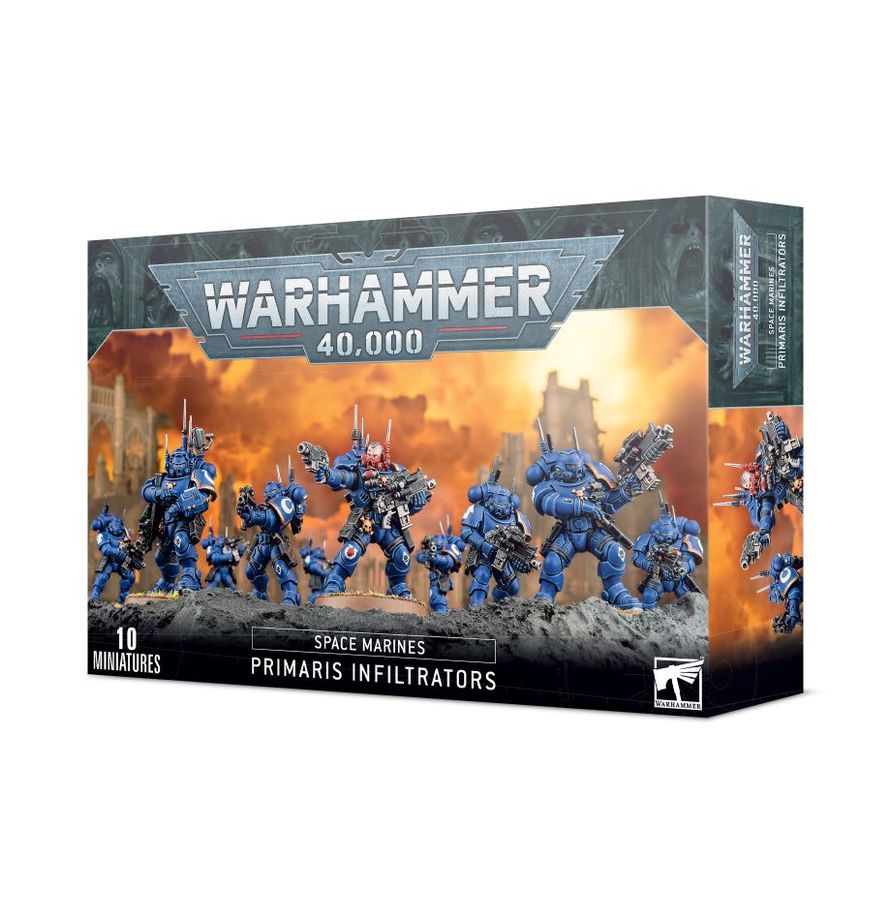 Warhammer 40K - Space Marines: Infiltrator Squad (48-97) - 5011921142545 - Crystal Lotus