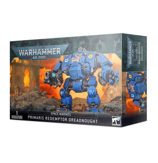 Warhammer 40K - Space Marines Primaris Redemptor Dreadnought (48 - 77) - 5011921142378 - Crystal Lotus