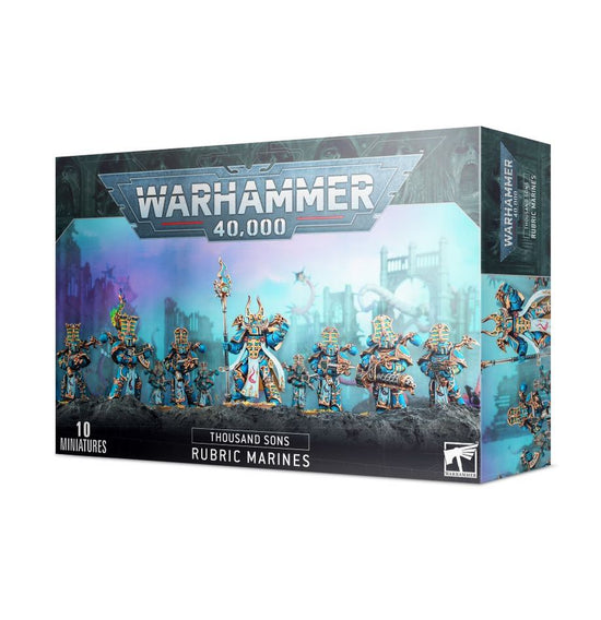 Warhammer 40K - Thousand Sons: Rubric Marines (43 - 35) - 5011921153688 - Crystal Lotus