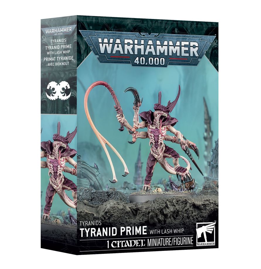 Warhammer 40K - Tyranid Prime with Lash Whip (51 - 35) - 5011921251810 - Crystal Lotus